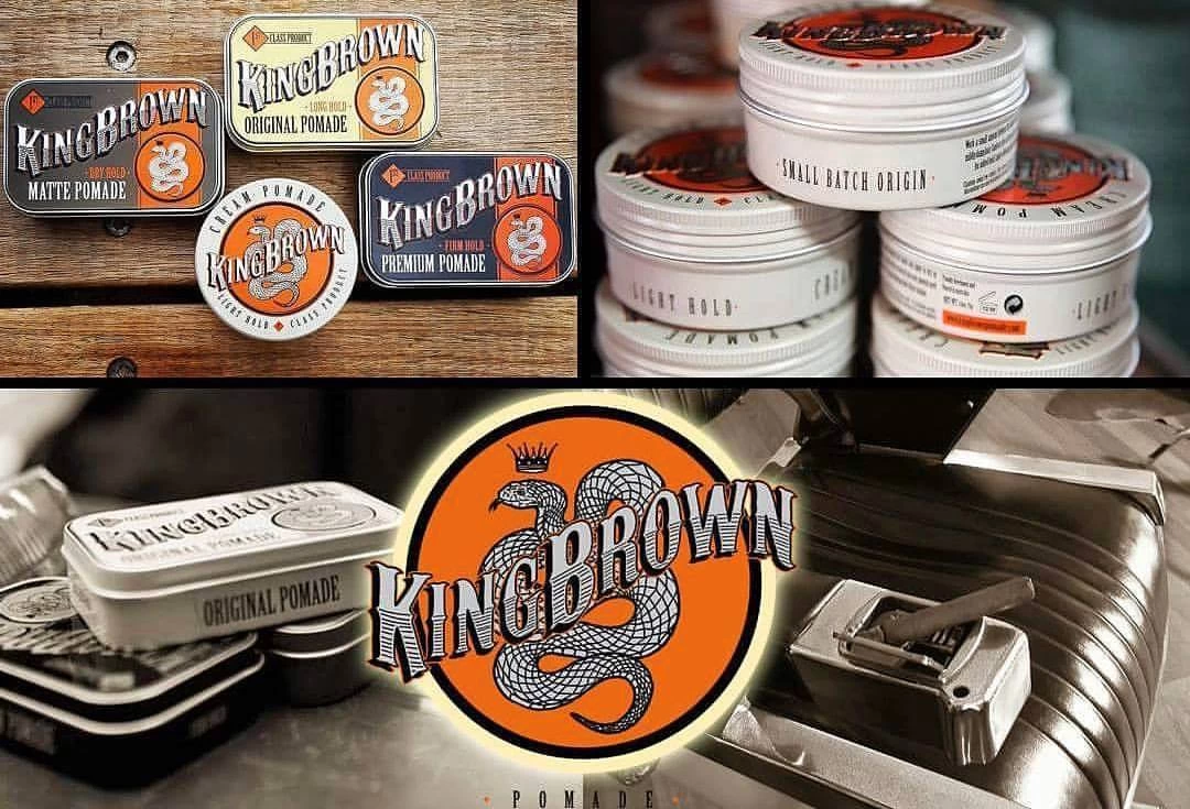 KING BROWN - Sáp vuốt tóc chính hãng