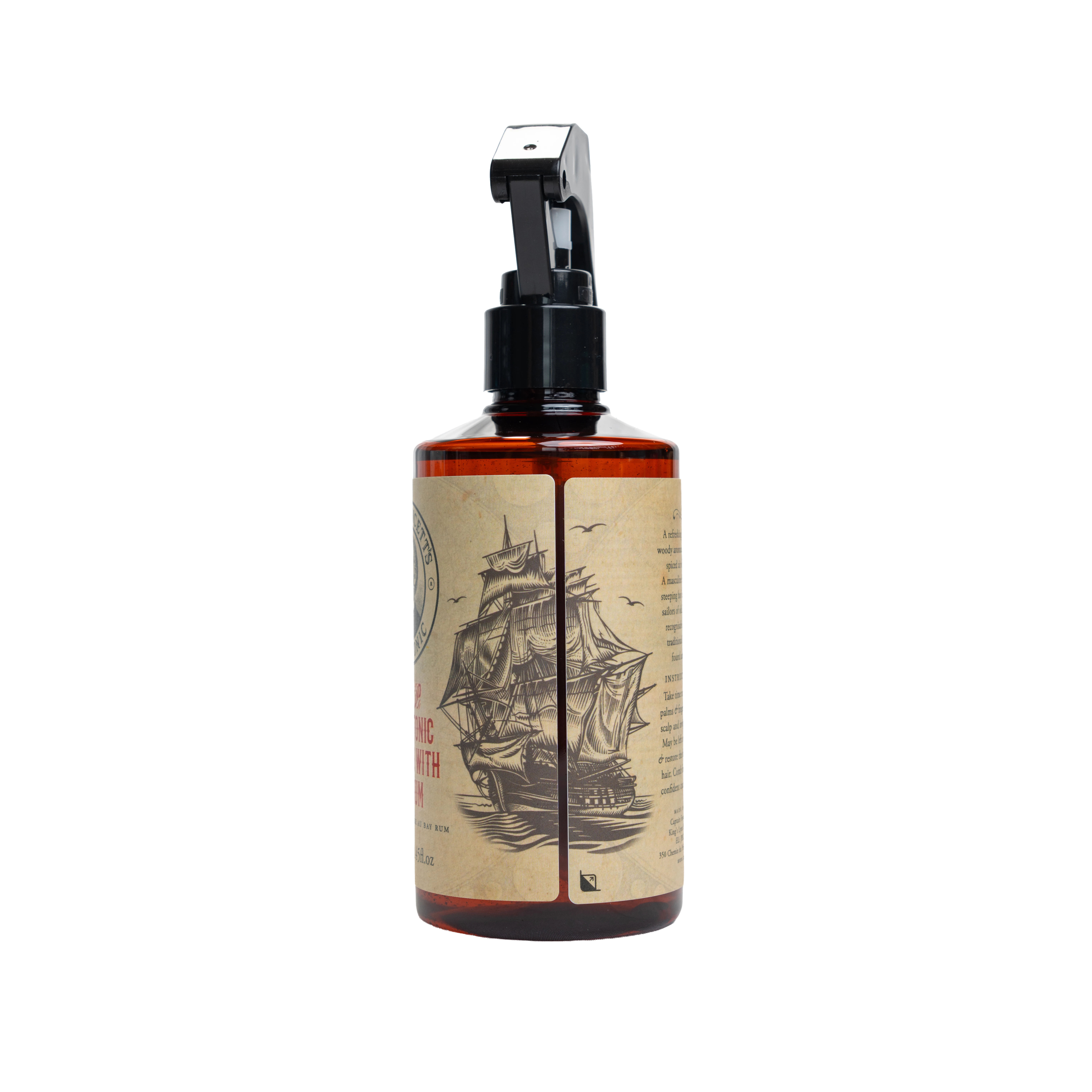 CAPTAIN FAWCETT’S BAY RUM HAIR TONIC - 4
